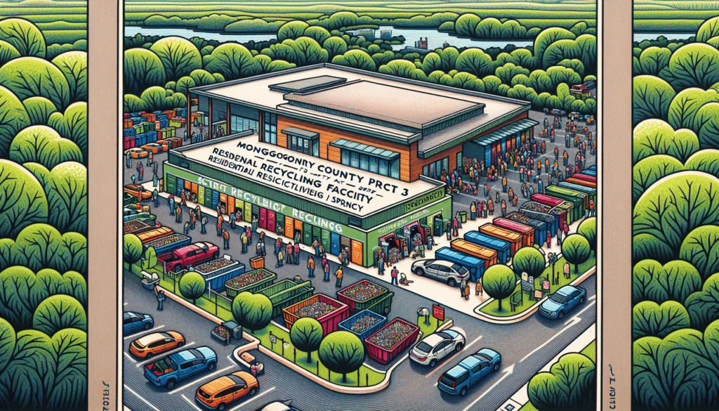 Illustration of Montgomery County Precinct 3 Residential Recycling Facility